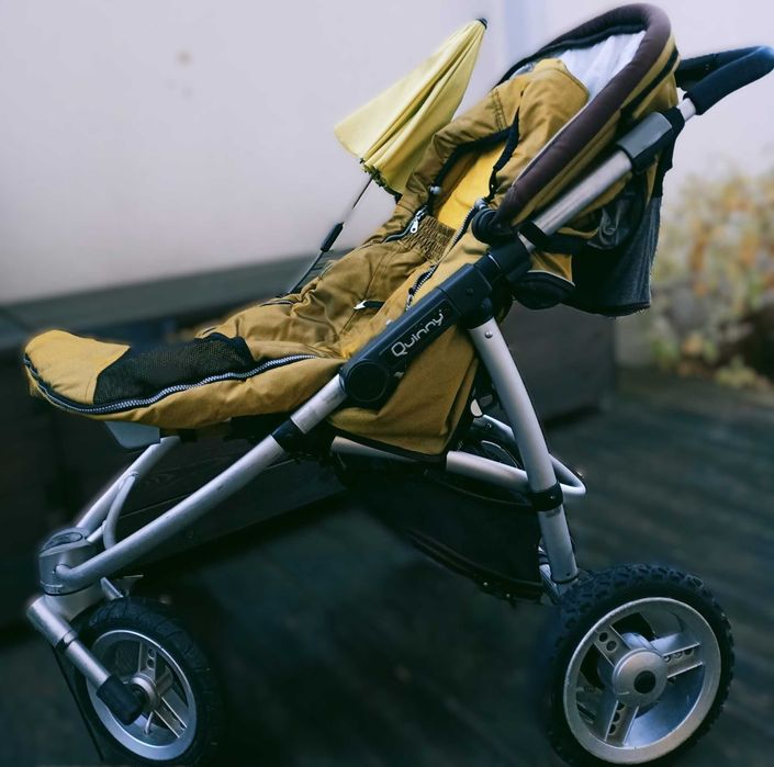 Wózek 3w1 Quinny Speedi + Maxi Cosi | Śpiworek | Duże Koła | Warszawa
