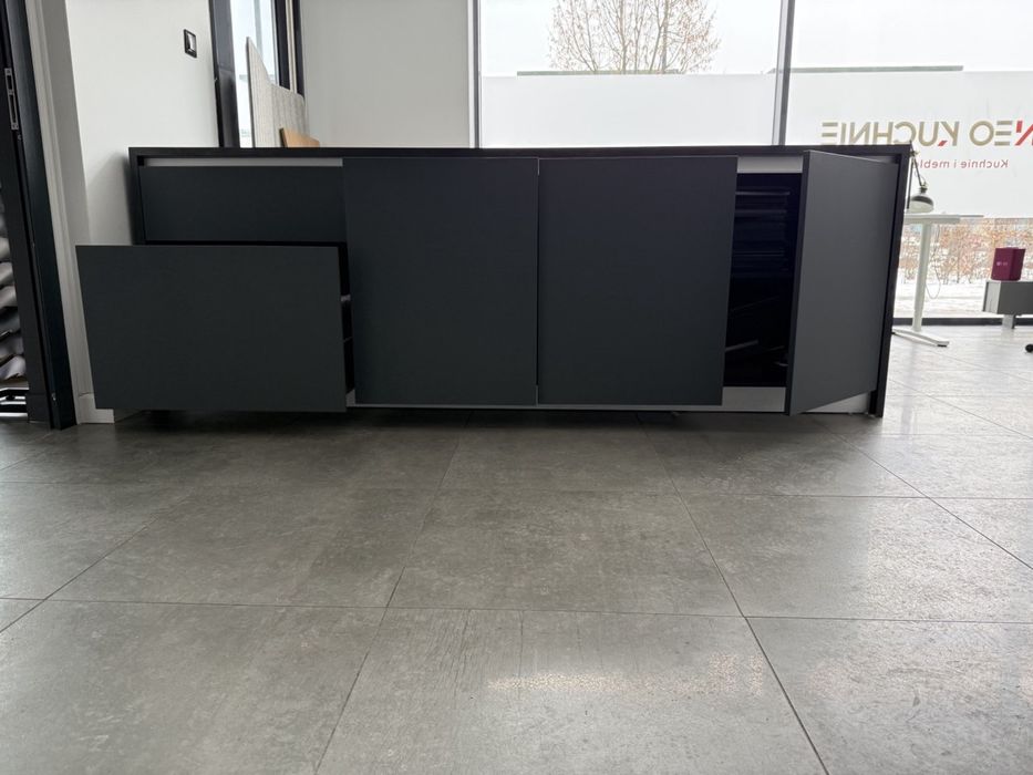 Kuchnia z ekspozycji FENIX, Arpa, Fornir, Legrabox, AGD