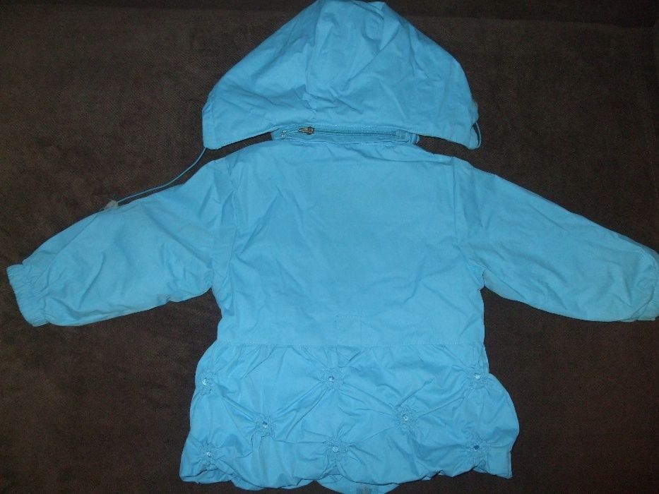 kurtka dziewczęca przejściowa 110 cm