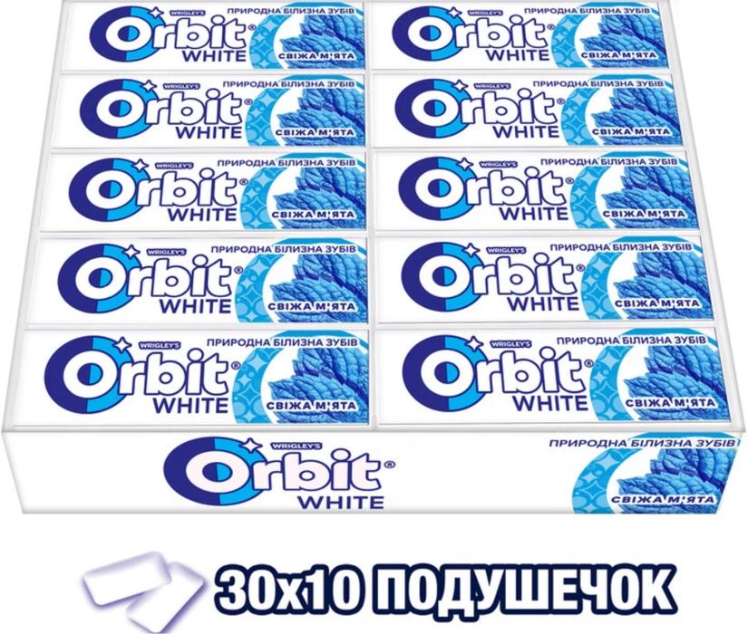 Жувальна гумка Orbit від Wrigley’s