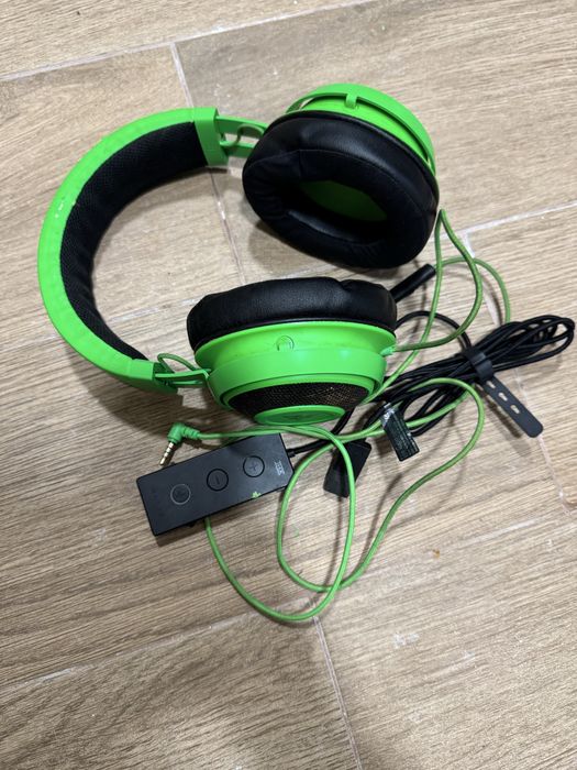Fones Headset Razer Kraken 2019 7.1 Surround Verde
