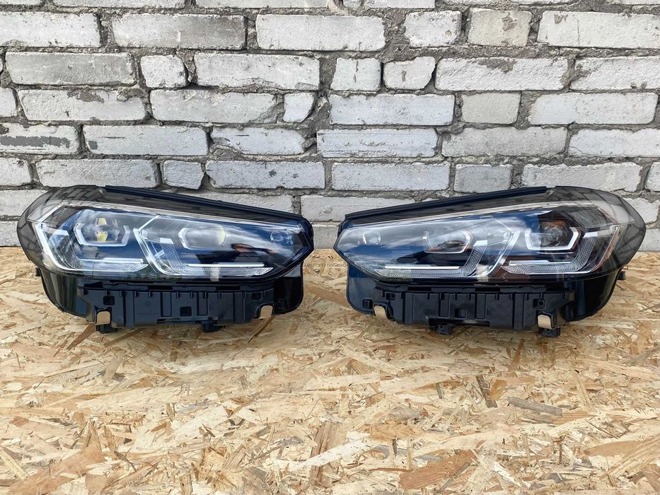 Фари BMW X3 G01, X4 G02 LED LCI Рестайл з блоками 2020-2024 Розборка G01