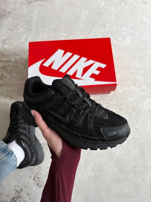 ВОДОНЕПРОНИКНІ‼️Кросівки Nike P-6000 All Black /Унисекс,36-46,ПРЕМІУМ
