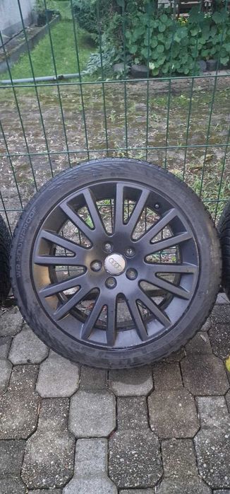 Felgi 17" 5x112 ET56 Ronal 8P0601025T Komplet z oponami