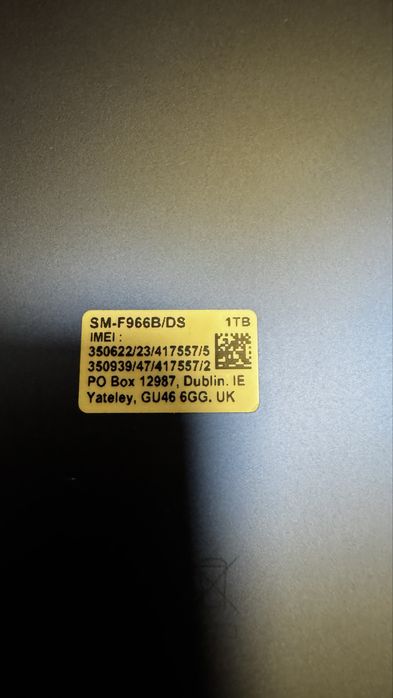 Vendo Samsung Fold 7 (1TB)