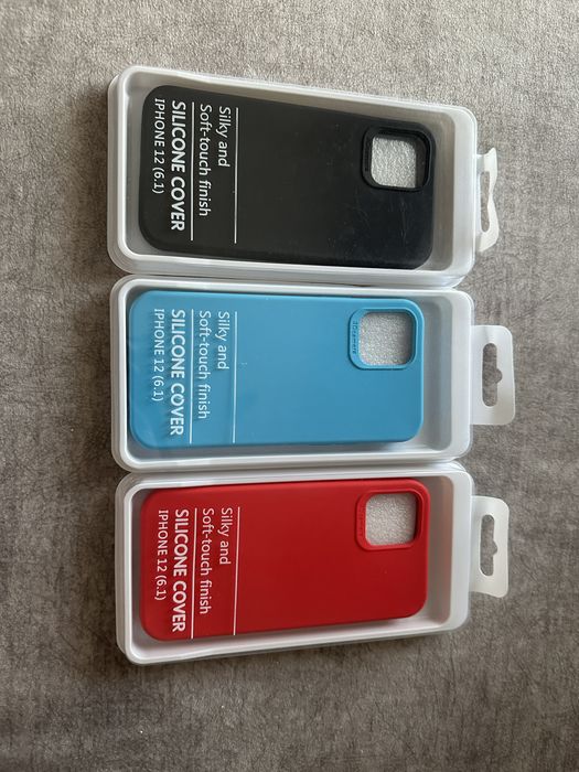 Pack 3 Capas iPhone 12 ou 12 Pro