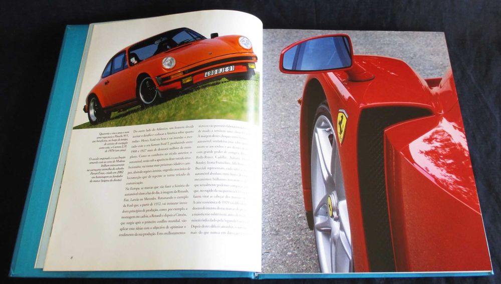 Livro 100 Automóveis de Sempre