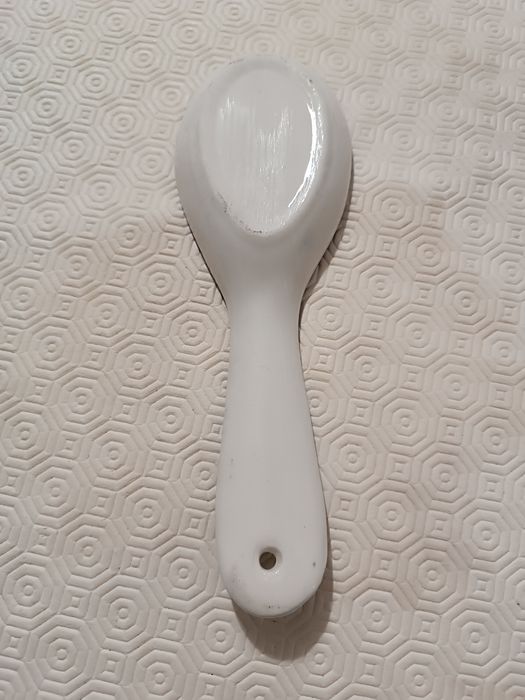 Suporte de Colheres em Porcelana. Pintado à mão