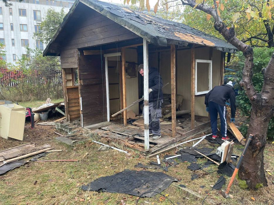 Czyszczenie działek rod wyburzenia rozbiórki wyburzanie demontaż rod