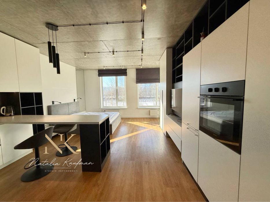 Оренда стильної студії 34 м2. Комфорт Таун