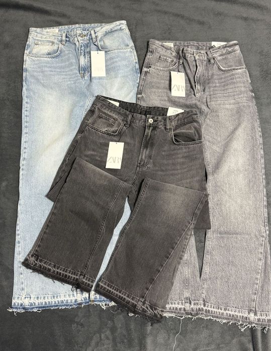 zara flared jeans
