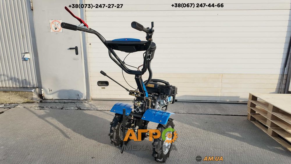 Мотоблок ДТЗ 570БН-К (7 к.с. бензин)! Колеса 4.00-10 + 3+1 передачі!