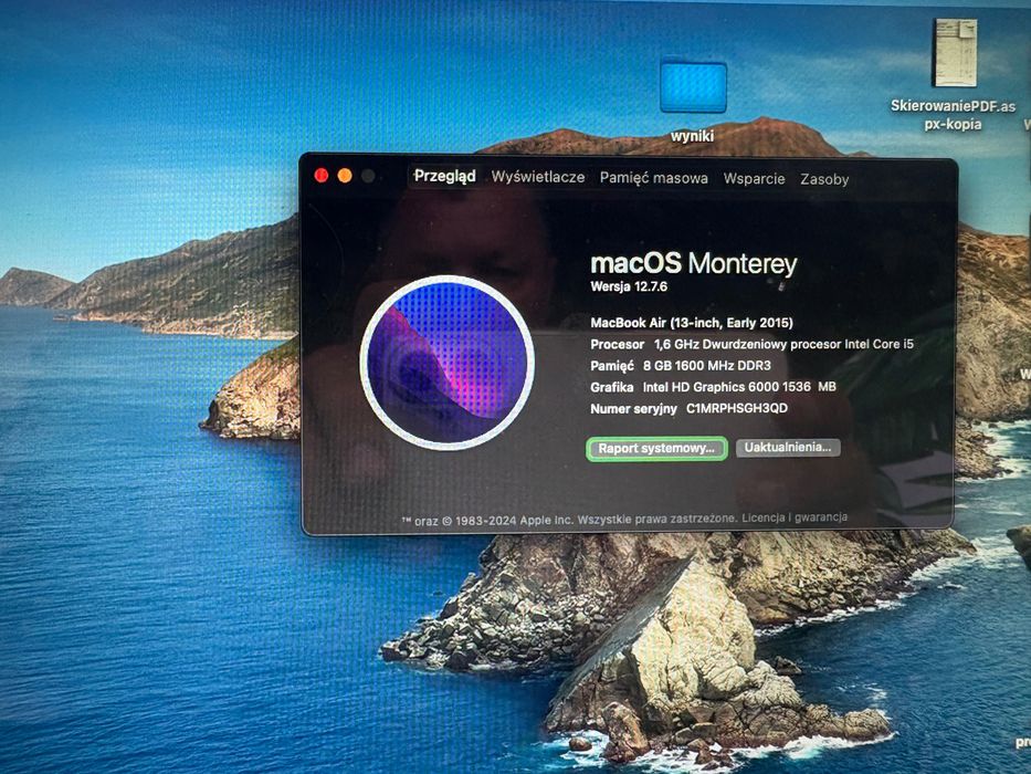 MacBook Air ( 13 - nich, early 2015)