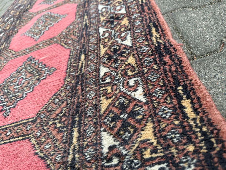 Dywan perski Buchara Chodnik 260x80 ręcznie tkany vintage długi