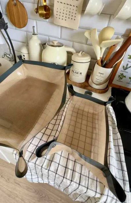 Силіконові килимки для випікання 2 шт. 30×40,40×60 багатораз. Застібки