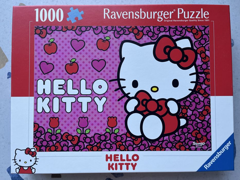 Puzzle 1000 ravensburger hello kitty