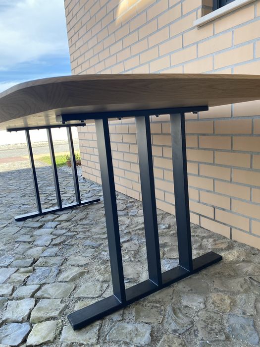 Mesa jantar em madeira 220x110x77