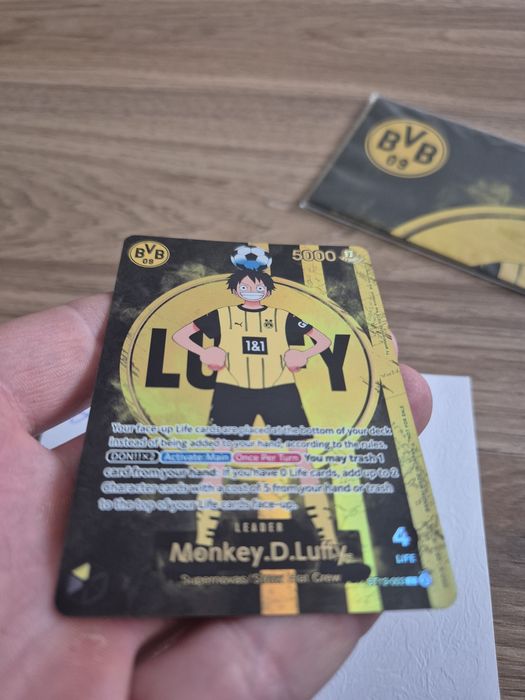 One piece luffy bvb karta