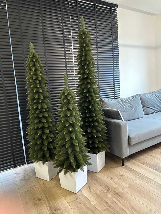 Piękna Choinka sztuczna  Świerk górski zielony   60/80/120/160/190cm