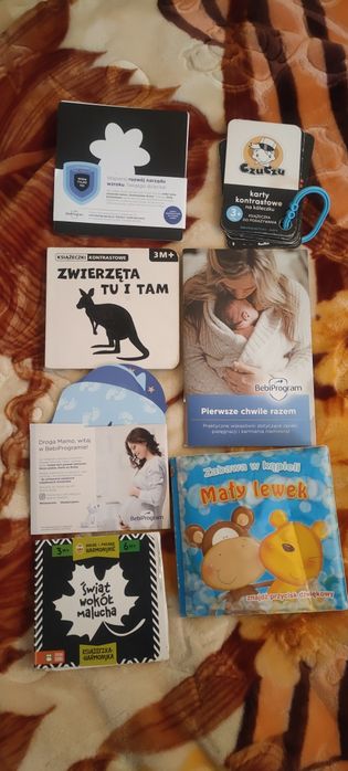 Oddam za darmo książki i karty kontrastowe