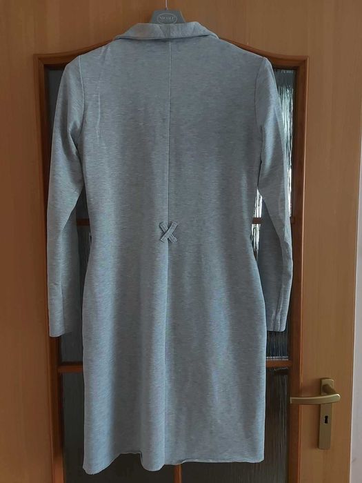 Sukienka RISK Made in Warsaw dawna kolekcja szara sukienka r. S