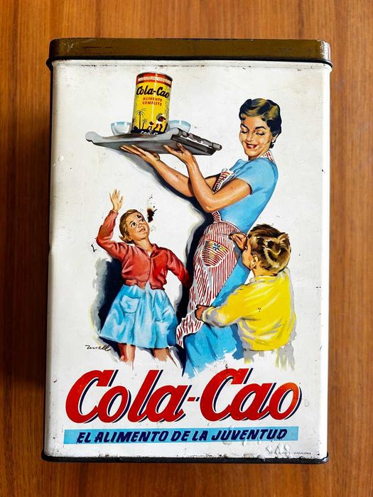 Lata Vintage Cola Cao