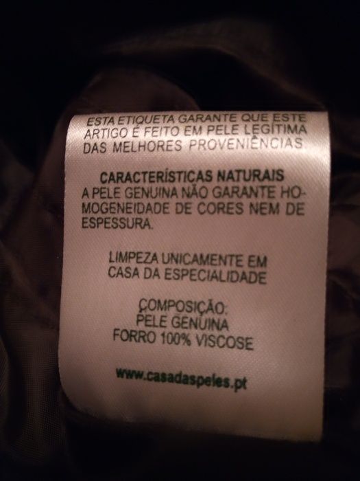 Blusão em pele (Casa das Peles)