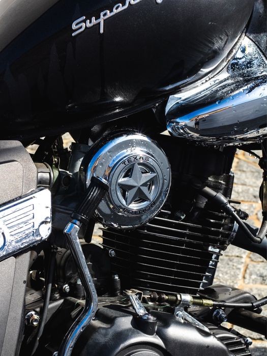 Keeway Superlight 125 Preto Matt (Edição Limitada) + Extras + Originais