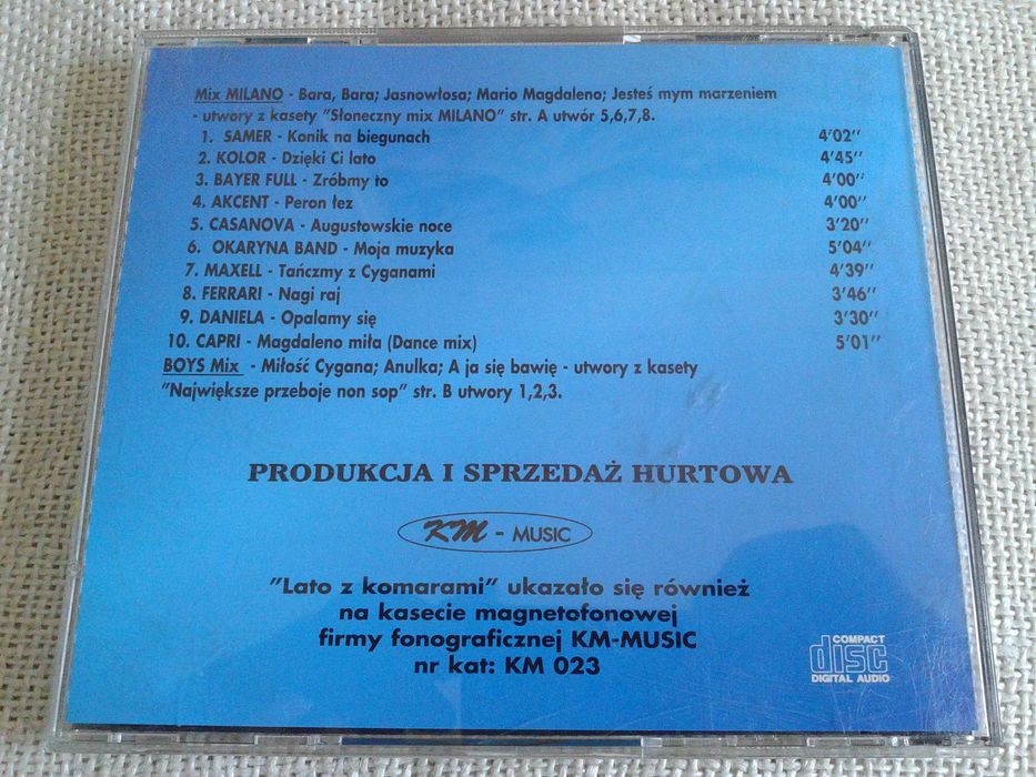 Lato z Komarami  CD