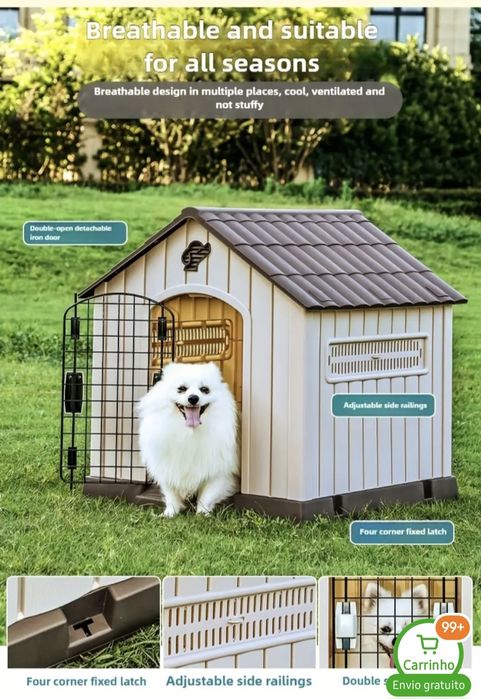 Casota para cães de exterior