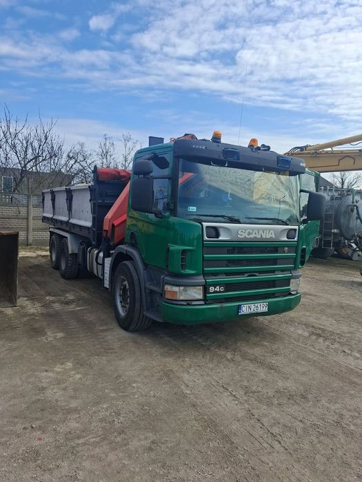 Scania Scania 94C 260 HDS Palfinger + chwytak palet  Scania 94C 260 HDS Palfinger + chwytak palet