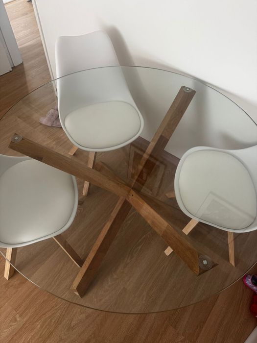 Conjunto Mesa + 4 Cadeiras