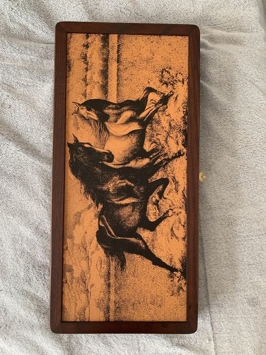 Gra planszowa Backgammon, nardy, tryktrak 50*53cm.