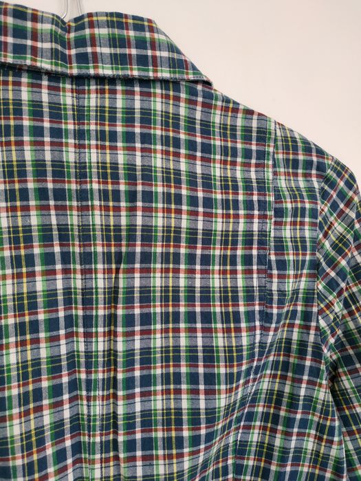 Camisa xadrez cintada