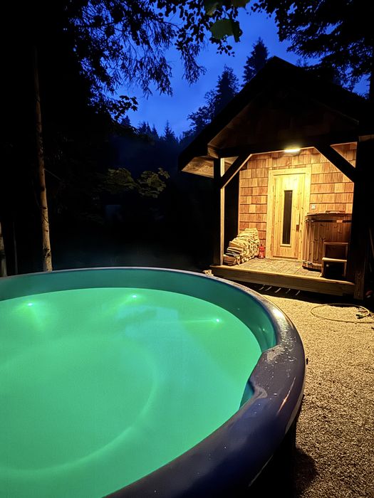 Domek w Beskidach z kominkiem i jacuzzi  / cisza | las | Ujsoły