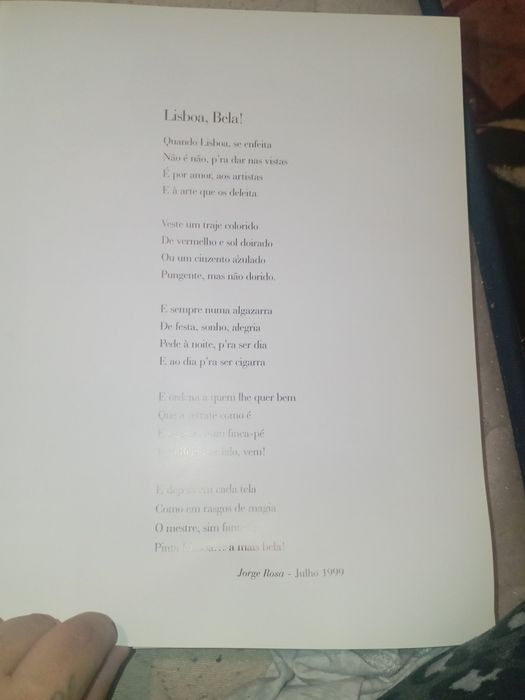 Livro Lisboa com imagens