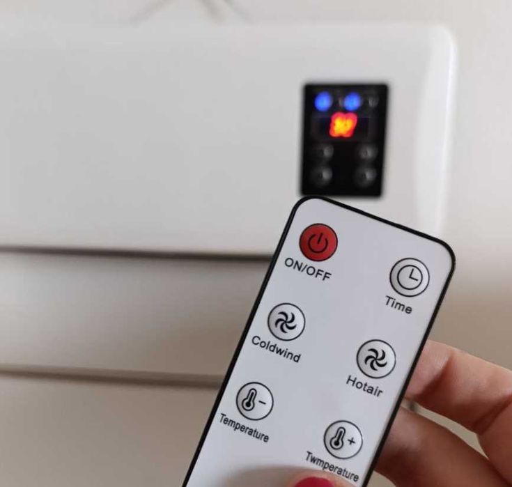 Настенный тепловентилятор кондиционер обогреватель + вентиляция Пульт