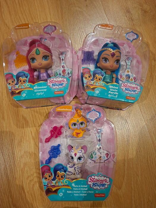 Boneca nova da série Shimmer & Shine Rosa, em caixa original