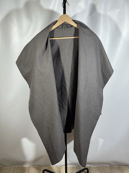 Пальто тренч мантія All Saints Max Mara Balenciaga замша та шерсть