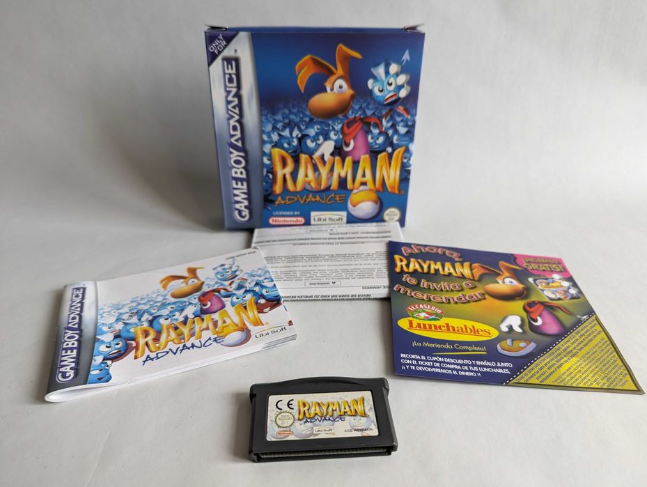 Rayman Advance ORIGINAL Completo - Gameboy Advance