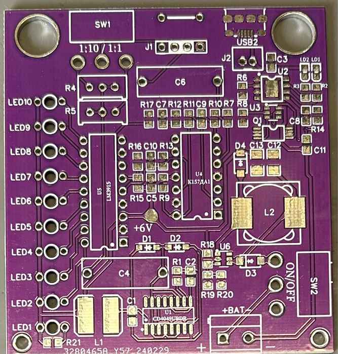 Плати DIY для самостіної зборки прибору Мастеркіт NM8032
