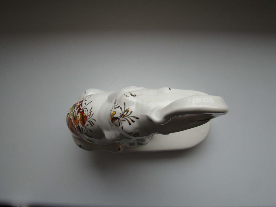 Фарфор, Слон роспись, позолота.