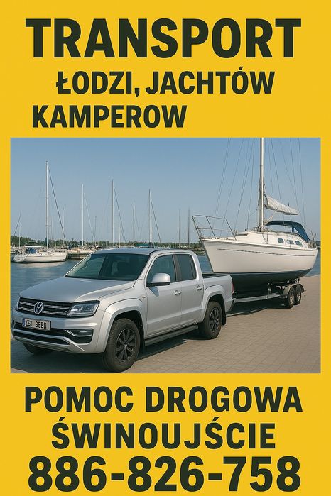 Transport Łodzi jachtów