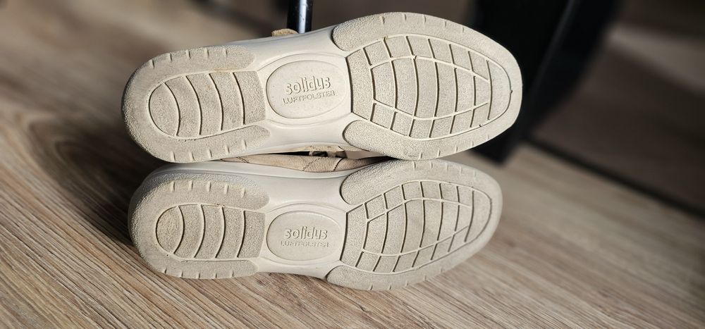 Solidus Lufposter damskie buty skórzane rozmiar 39 wkładka 25,5cm
