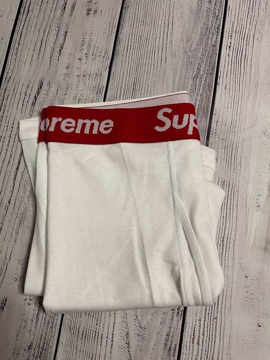 Трусы боксерки Supreme x Hanes