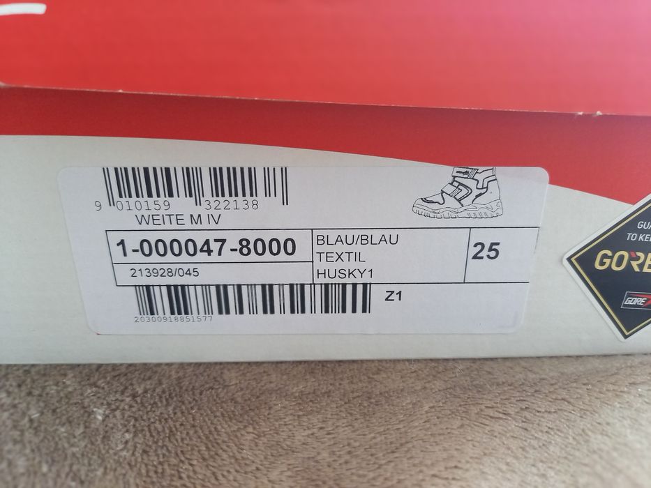 Buty zimowe superfit husky 1 granatowe rozm. 25