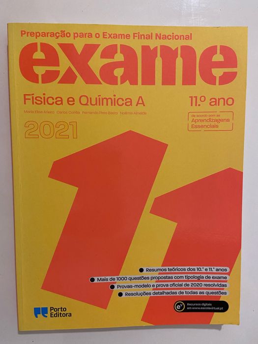 Livro preparação exame nacional FQ - 11.ºano