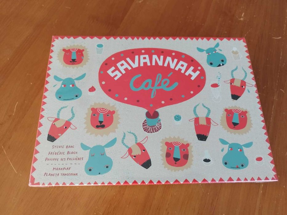 Jogo de Tabuleiro Savannah Café