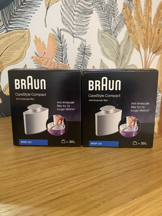 NOVOS 2 Filtros BRAUN Care Style Compact