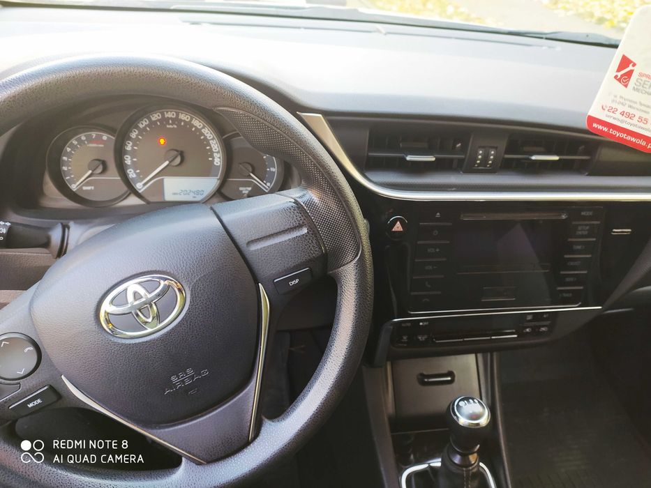 Toyota Auris 132 KM, XII 2018, salon PL, serwis ASO 07.25